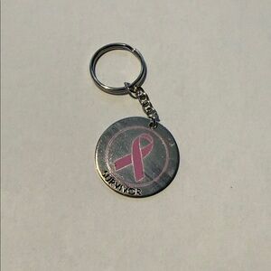 Pink Ribbon Survivor Keychain - Women's Accessory